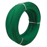 Welche Schirmwirkung hat ein PFA-isolierter Draht im abgeschirmten Zustand?